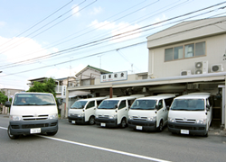 春日井・名古屋・小牧のお客様へお弁当・給食を配達に向かいます。